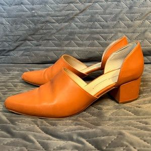 Intentionally Blank coral heels 39 / 8.5